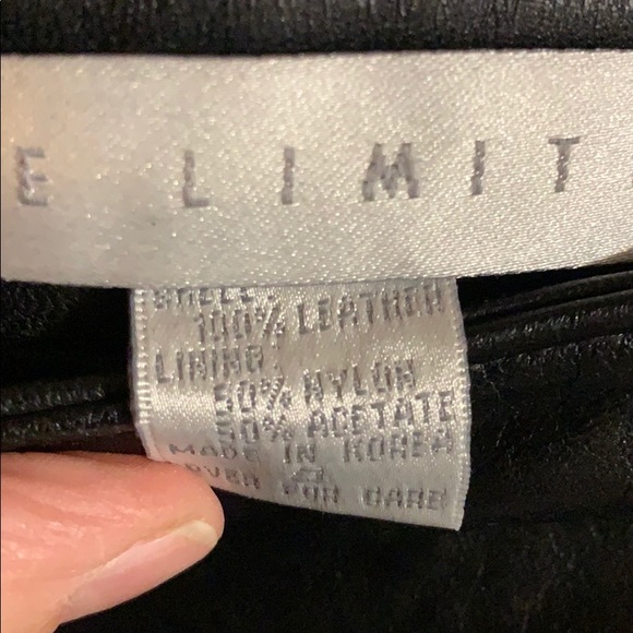 The Limited Genuine Leather Skirt - Picture 4 of 4